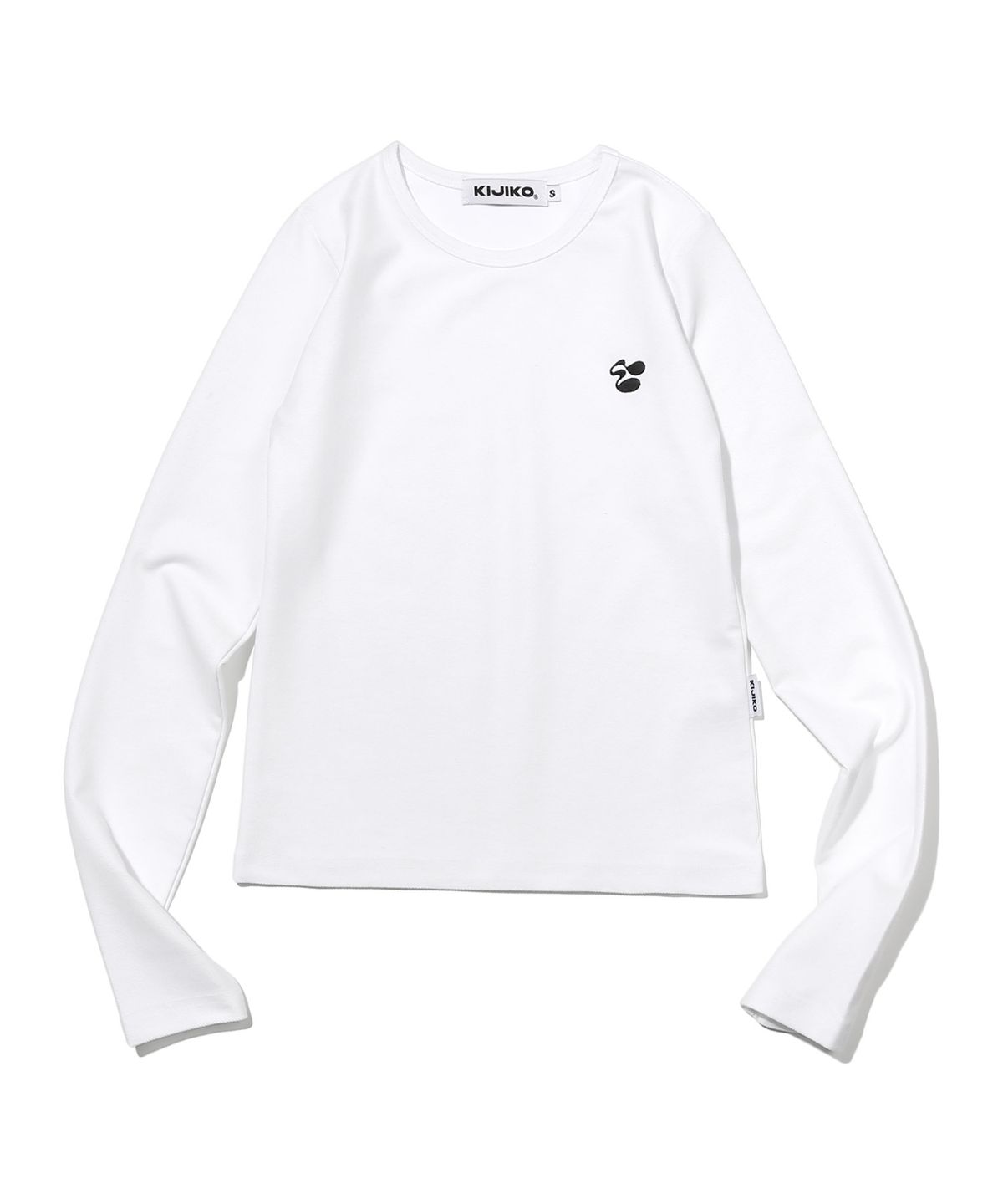 키지코(KIJIKO) Symbol logo long sleeve White - 사이즈 & 후기 | 무신사