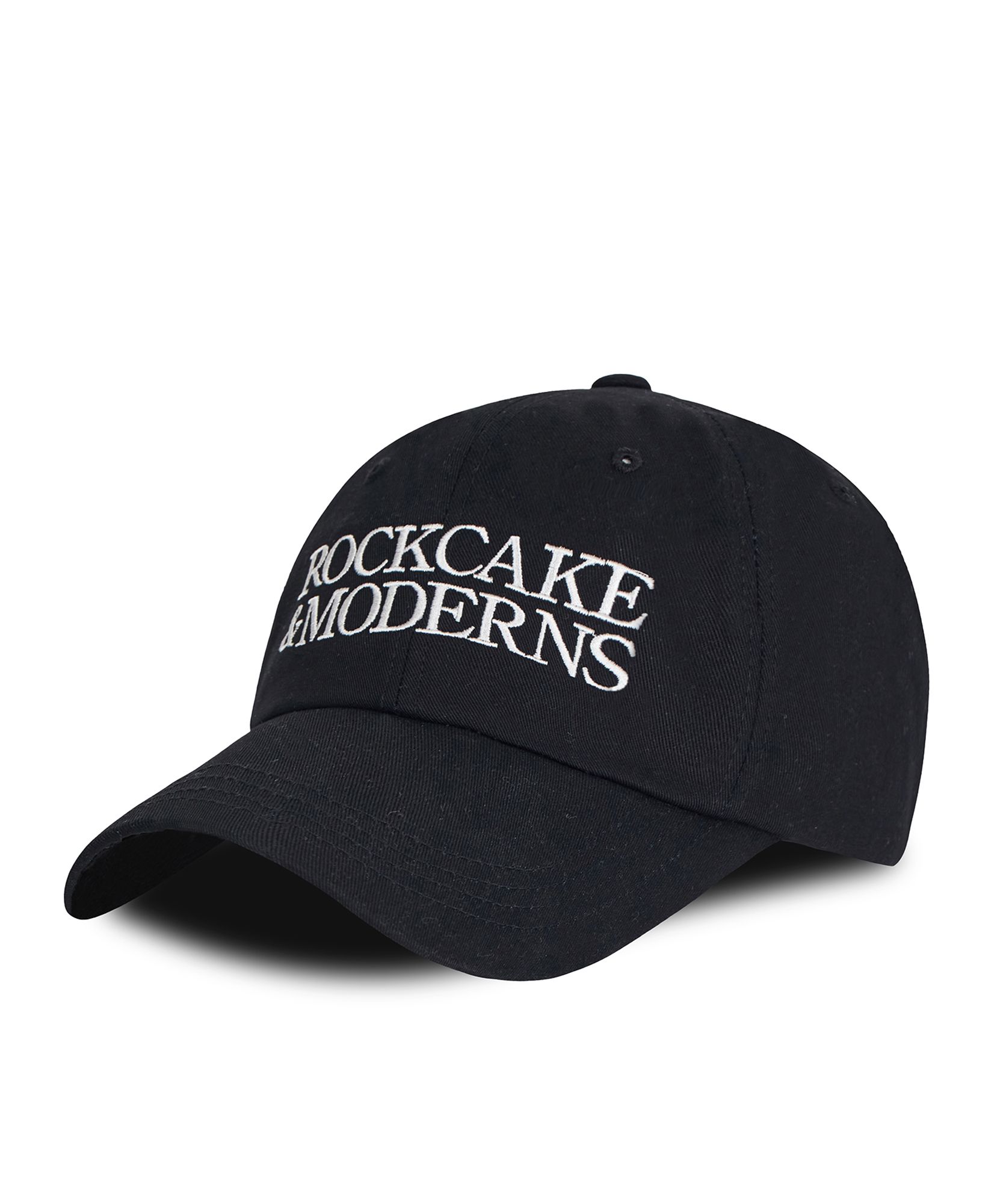 MUSINSA | ROCKCAKE Moderns Logo Ball Cap - Black