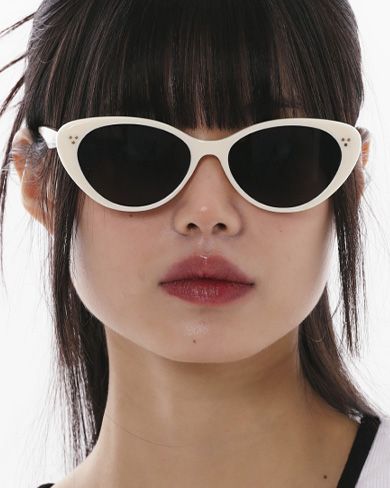 ★HANGLE EYEWEAR★ cat eye white MUSINSA | HANGLE EYEWEAR Cat-Eye White