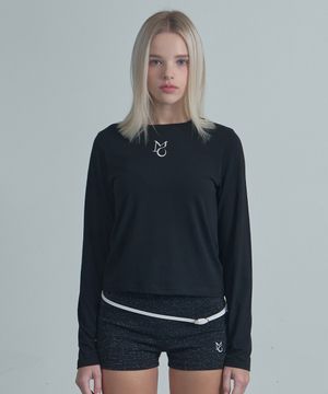 MO basic tee-Black