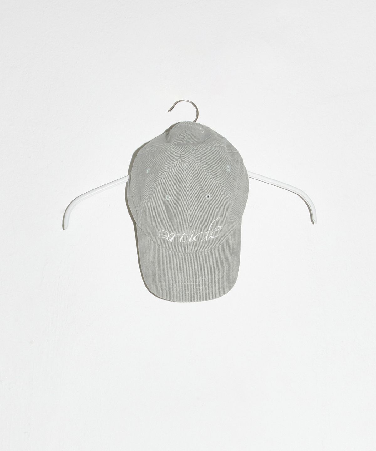 엔오르(EN OR) ARTICLE CORDUROY CAMP CAP - GREY