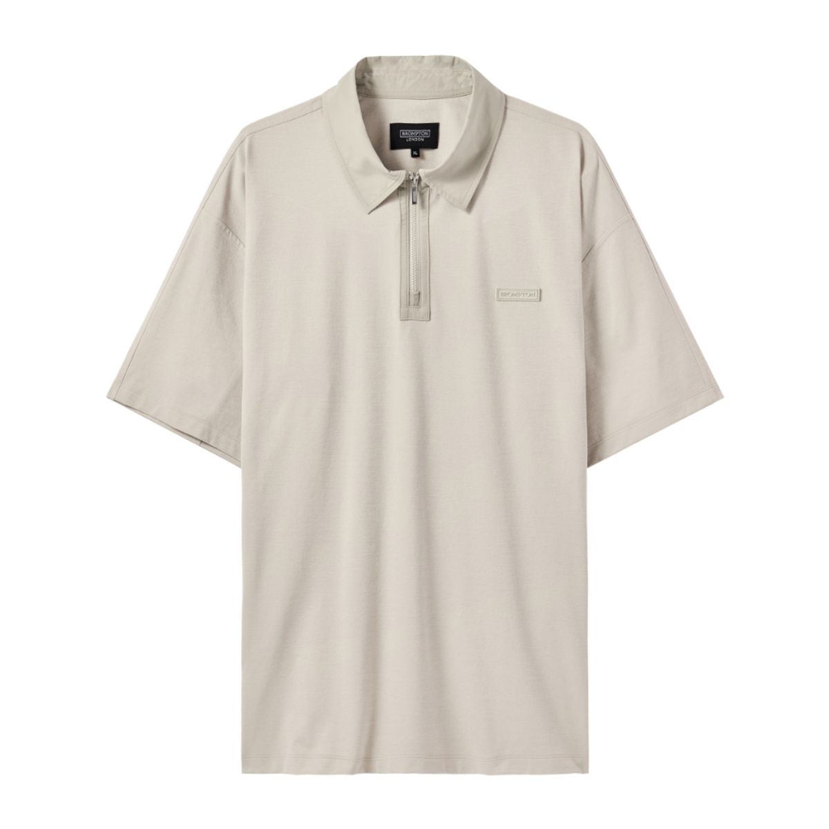 브롬톤 런던(BROMPTON LONDON) ECOMADE COLLAR T-SHIRTS - IVORY (P242UPL123)