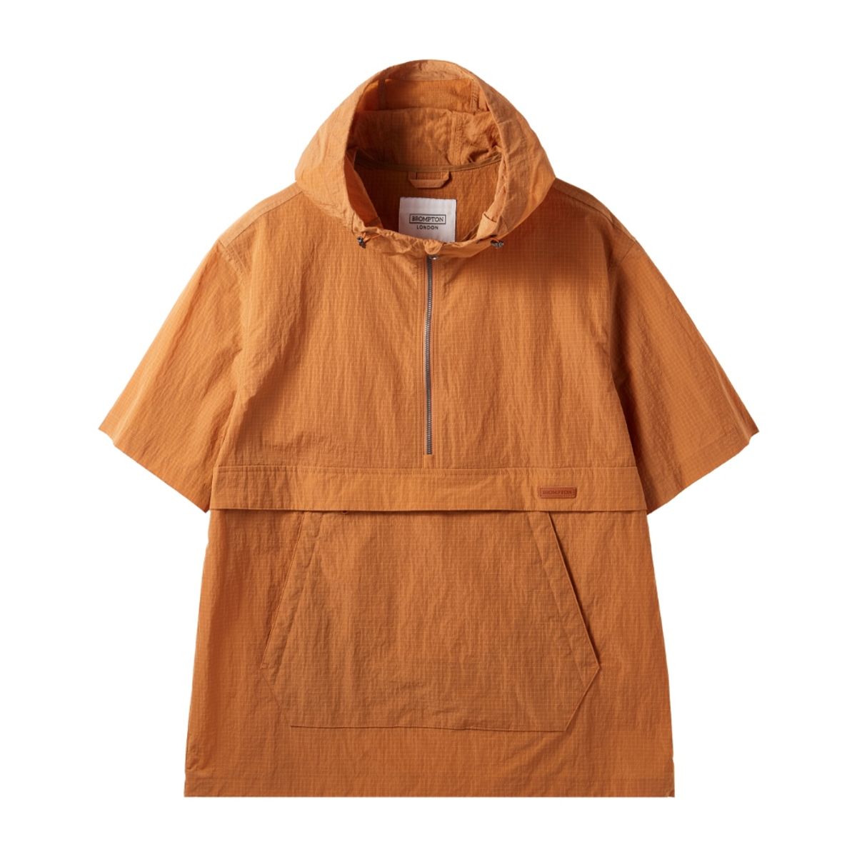 브롬톤 런던(BROMPTON LONDON) RIPSTOP HALF SLEEVE ANORAK - ORANGE (P242UAN431)