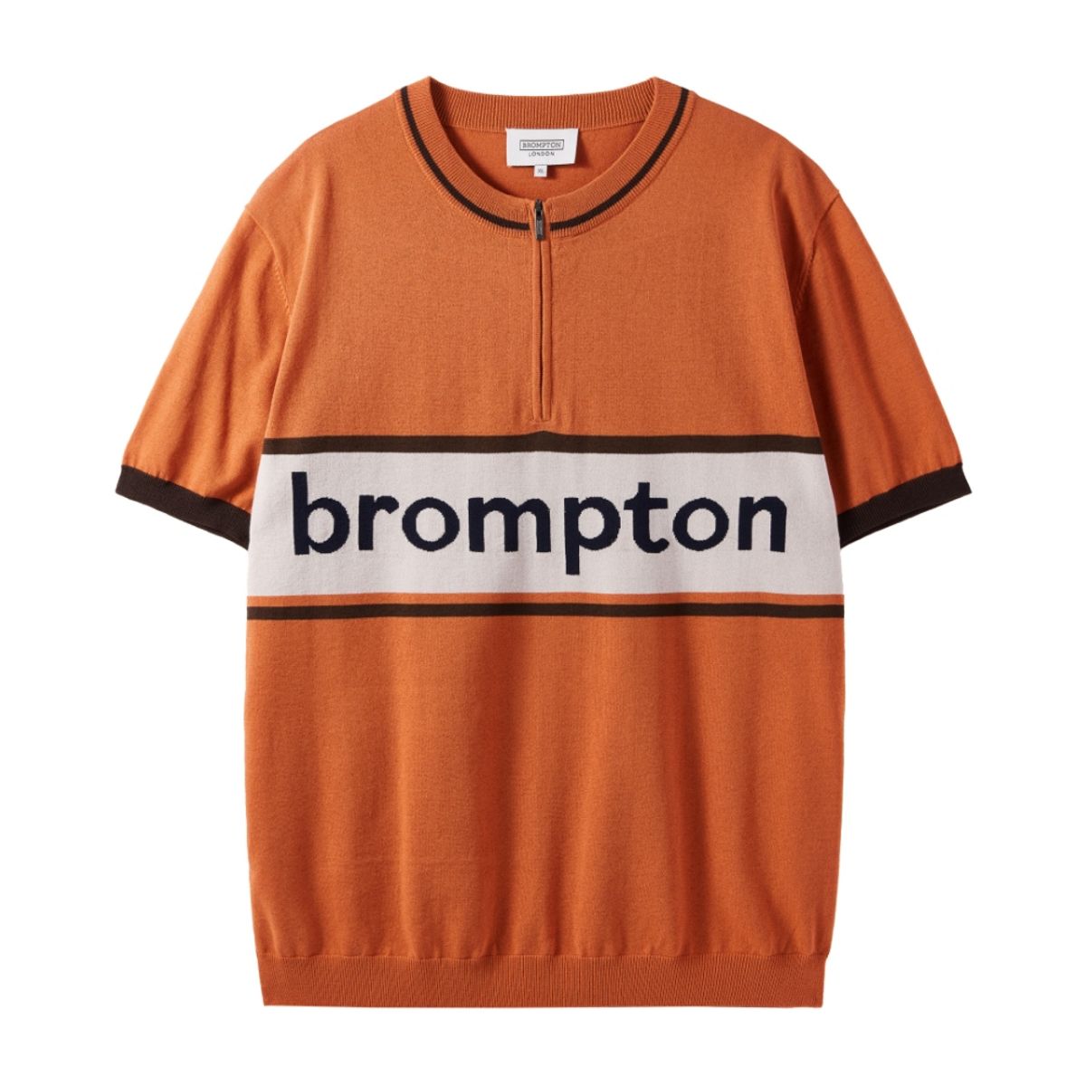 브롬톤 런던(BROMPTON LONDON) CYCLING KNIT - ORANGE (P242MKT516)