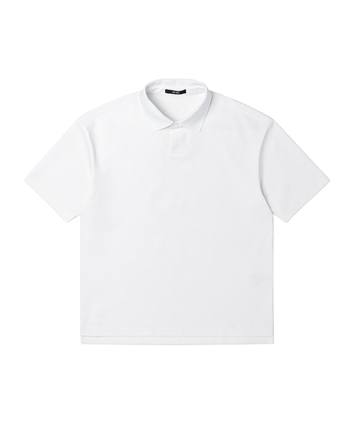 애드호크(ADHOC) 남성 히든 단작 폴로 반팔티 (O-WHITE) (HA4ST02-33)