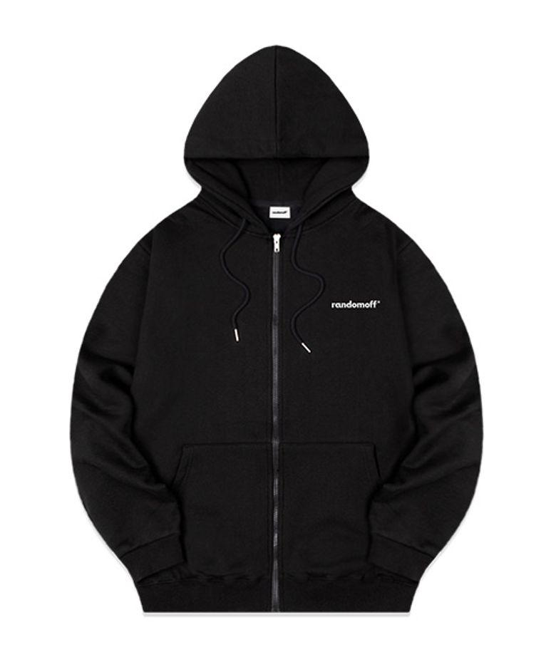 BASIC LOGO MINI 후드집업 [블랙]