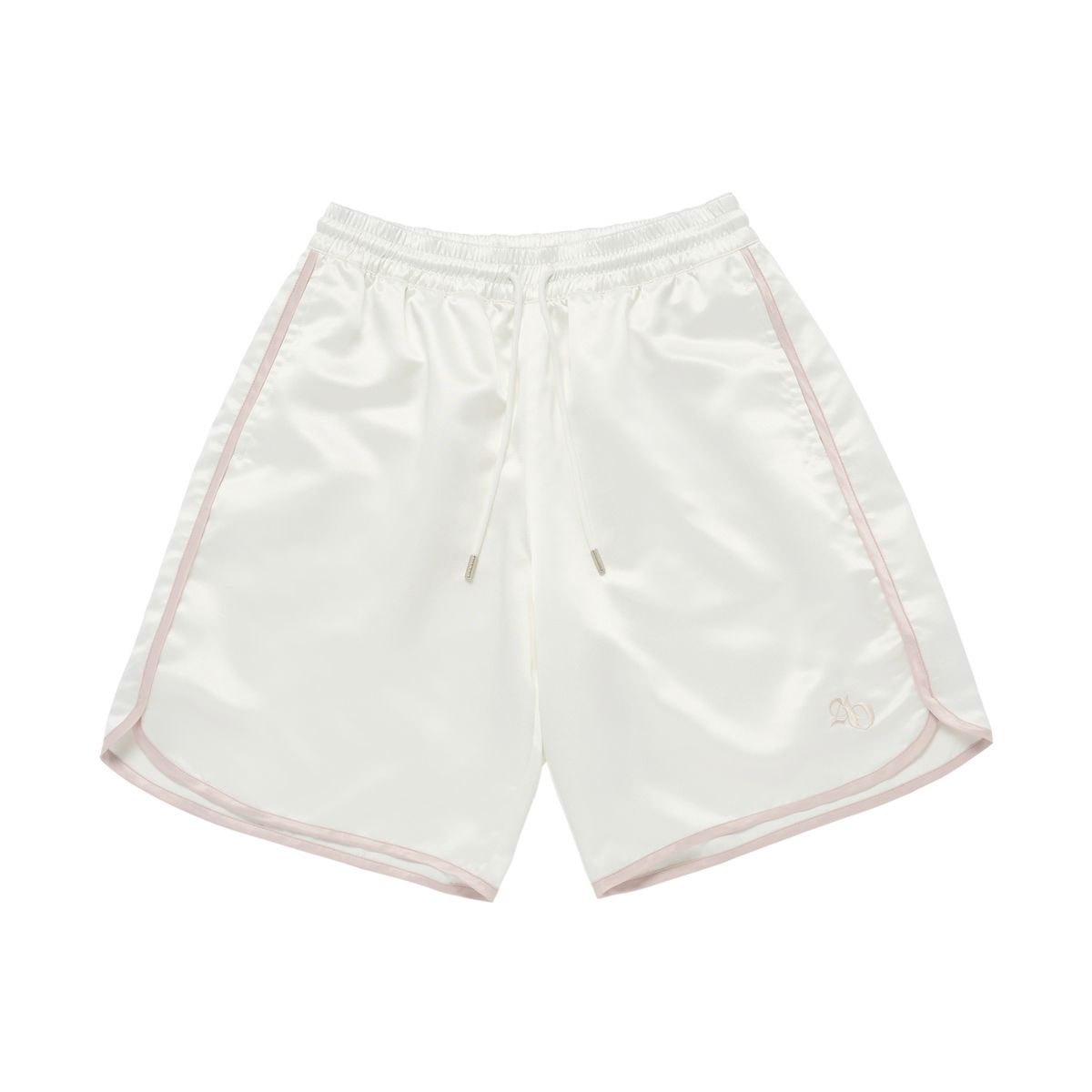 아크메드라비(ACME DE LA VIE) SATIN SEMI BOXING SHORT PANTS (WOMAN) IVORY