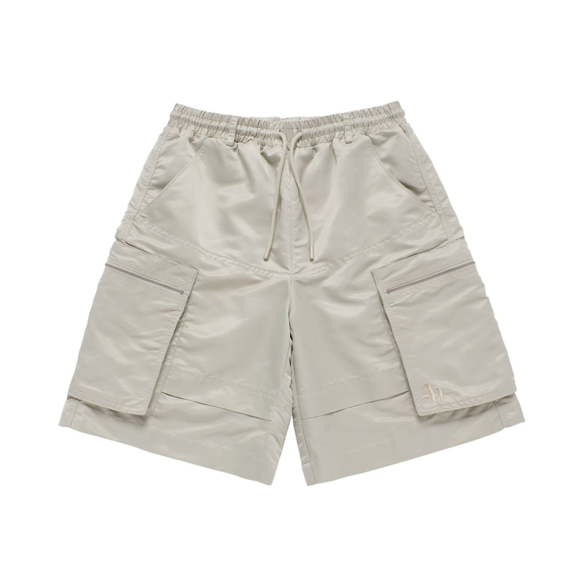 아크메드라비(ACME DE LA VIE) NYLON BIG POCKET SHORT PANTS BEIGE
