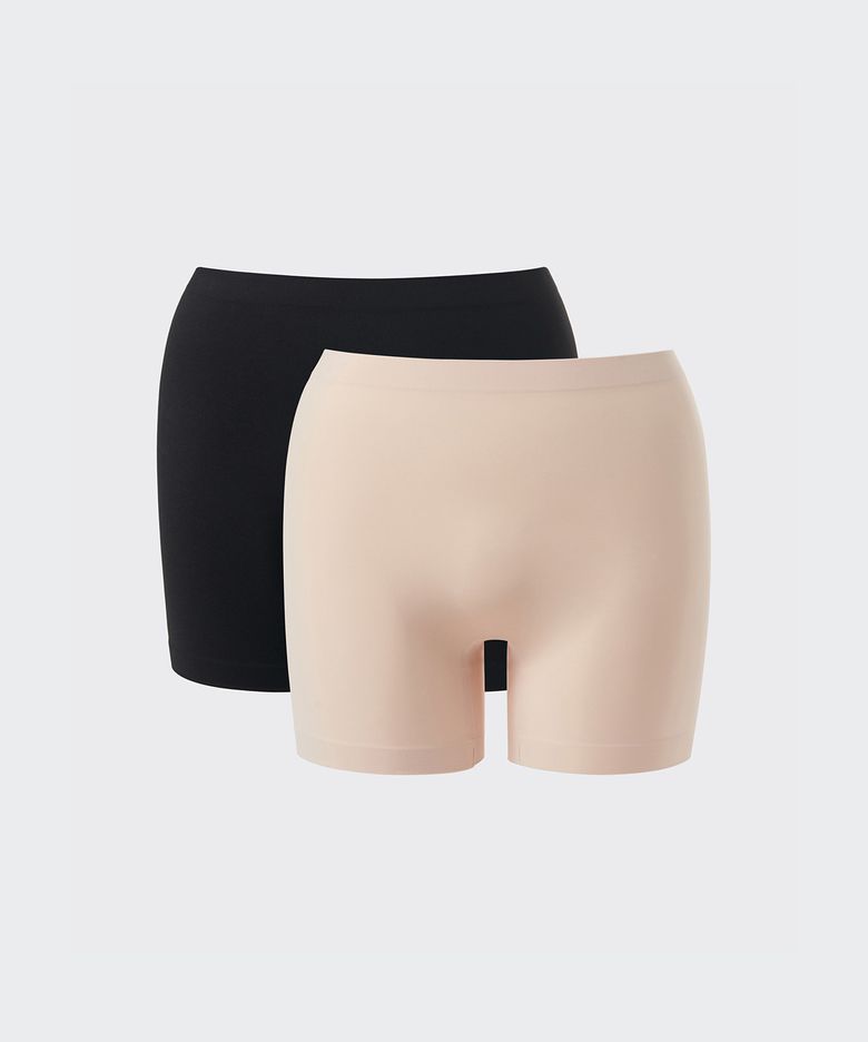 우먼즈 심리스 드로즈 2팩