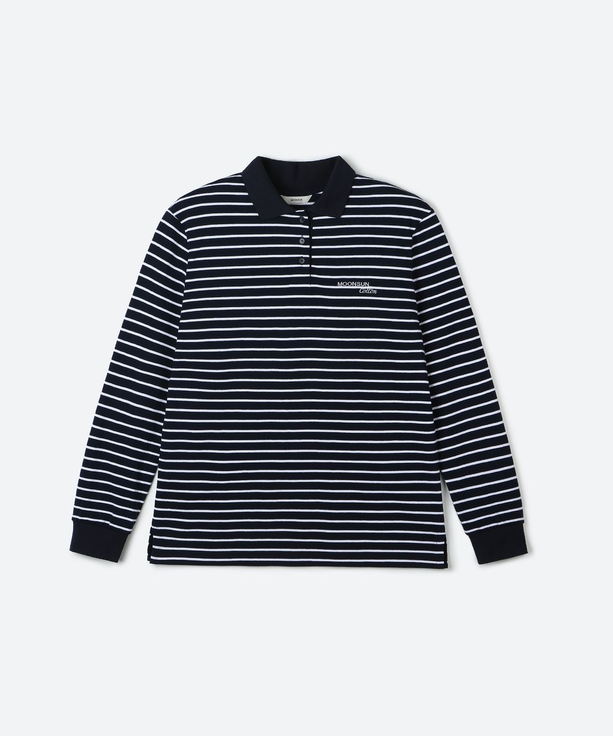 문선 아카이브(MOONSUN ARCHIVE) 01 M.C UNISEX, Stripe PK Shirt / Navy