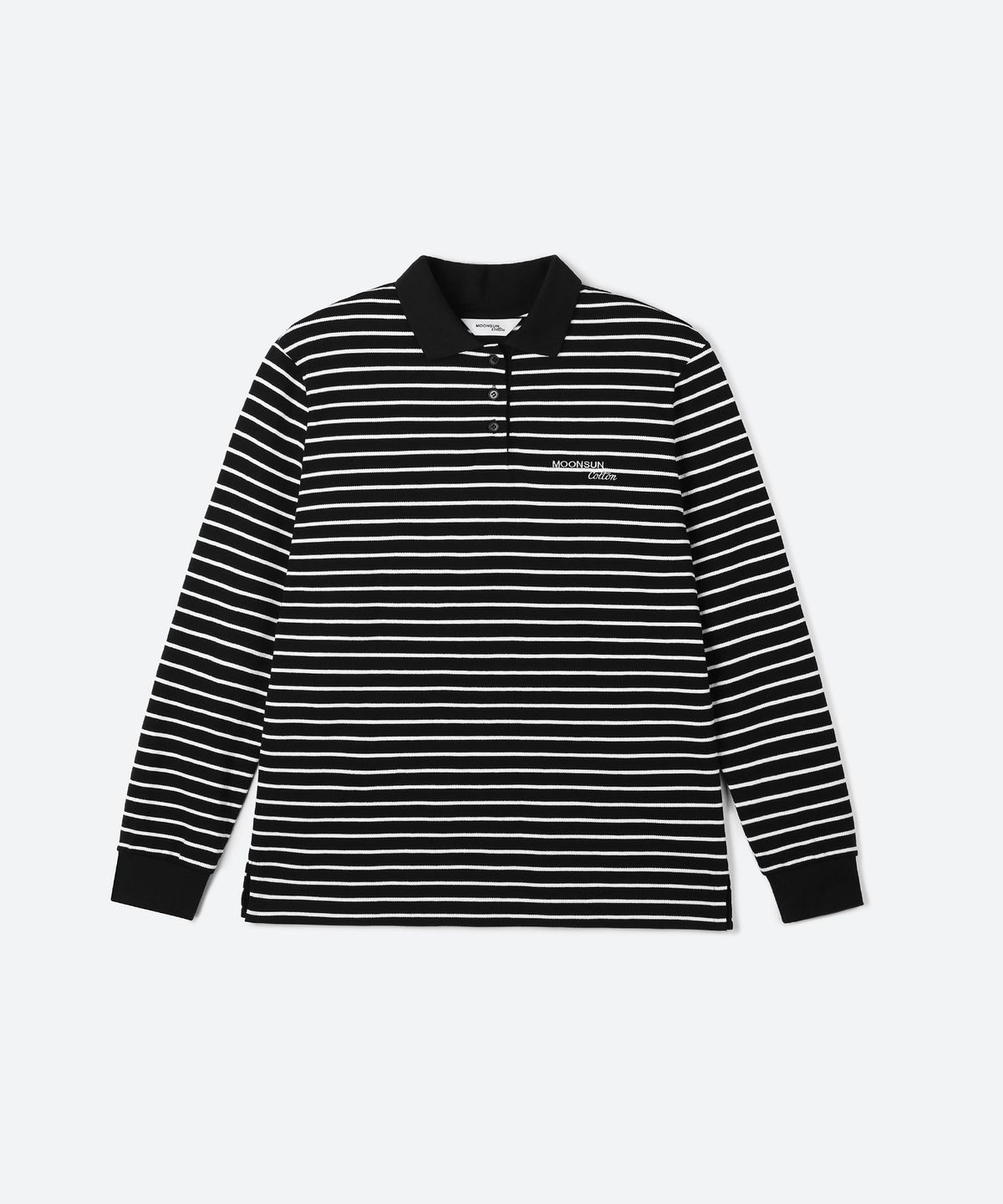 문선 아카이브(MOONSUN ARCHIVE) 01 M.C UNISEX, Stripe PK Shirt / Black