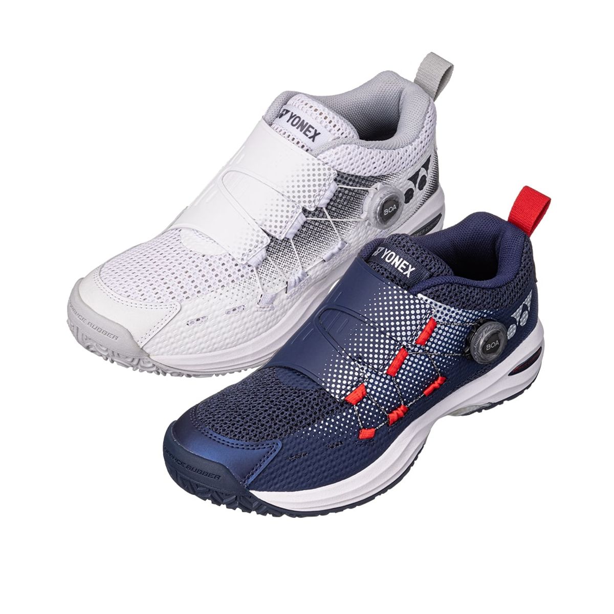 요넥스(YONEX) SHT-CWD4AEX (COMFORT WIDE DIAL 4 AC) 컴포트 와이드 다이얼 4 테니스화 네이비/화이트