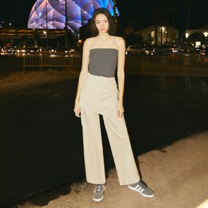 (SET-하의) 랩스커트 카고와이드팬츠 AQ1WP268