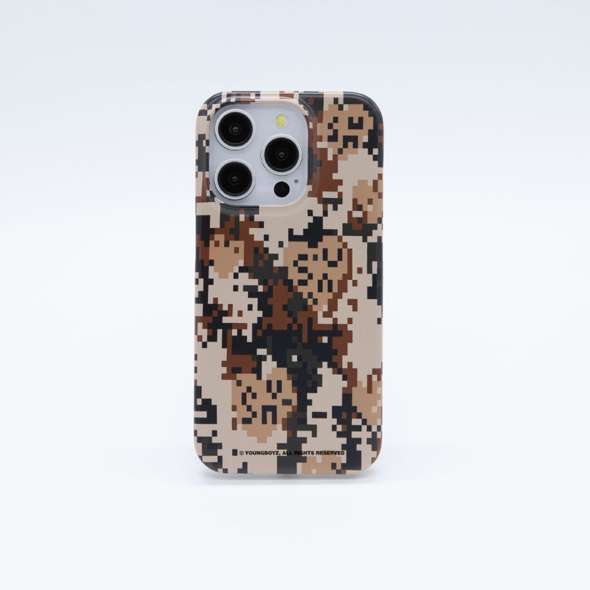 세컨드유니크네임(SECOND UNIQUE NAME) SUN CASE GRAPHIC CAMO BROWN
