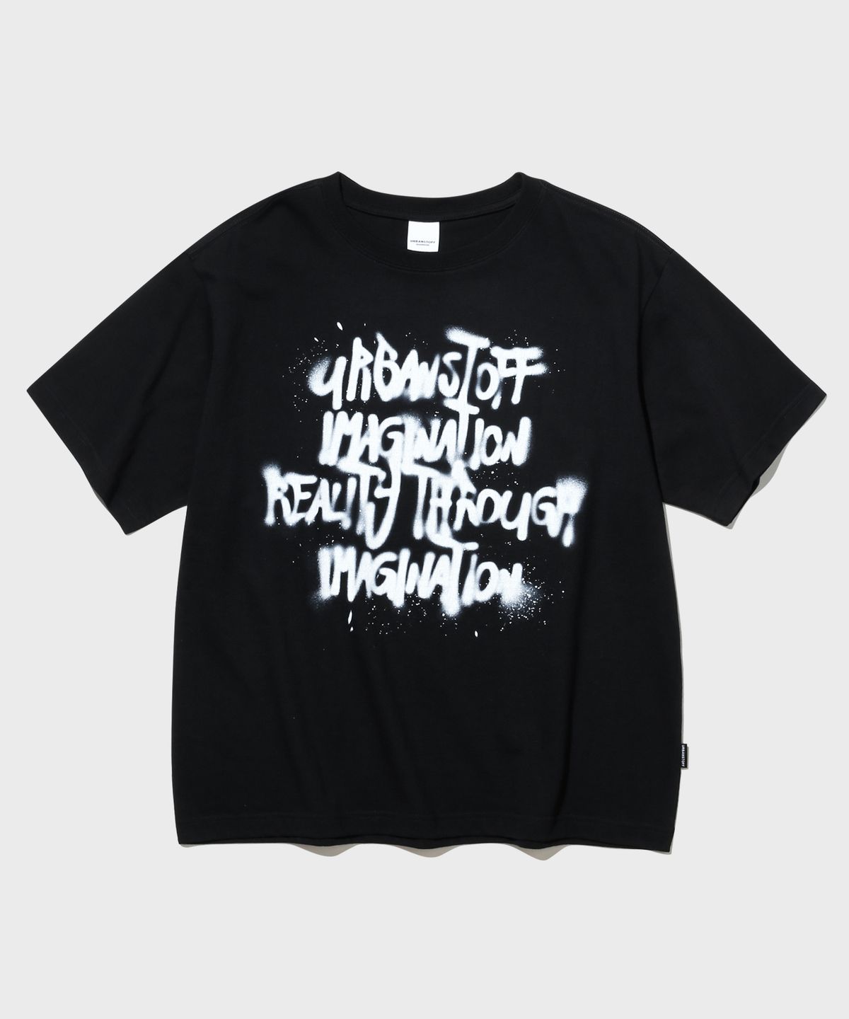 어반스터프(URBANSTOFF) 스크러블 페인트 티 (블랙)