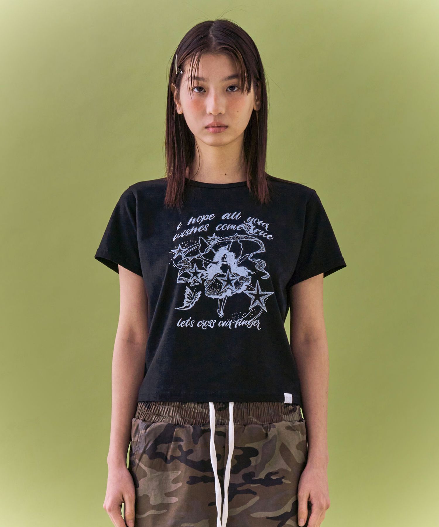 ☆NASTY FANCY CLUB☆ NF Meriel Standard Tee WHITE F24QB287 MUSINSA | FANCY CLUB [NF] Meriel Standard T-shirt_(WHITE)_