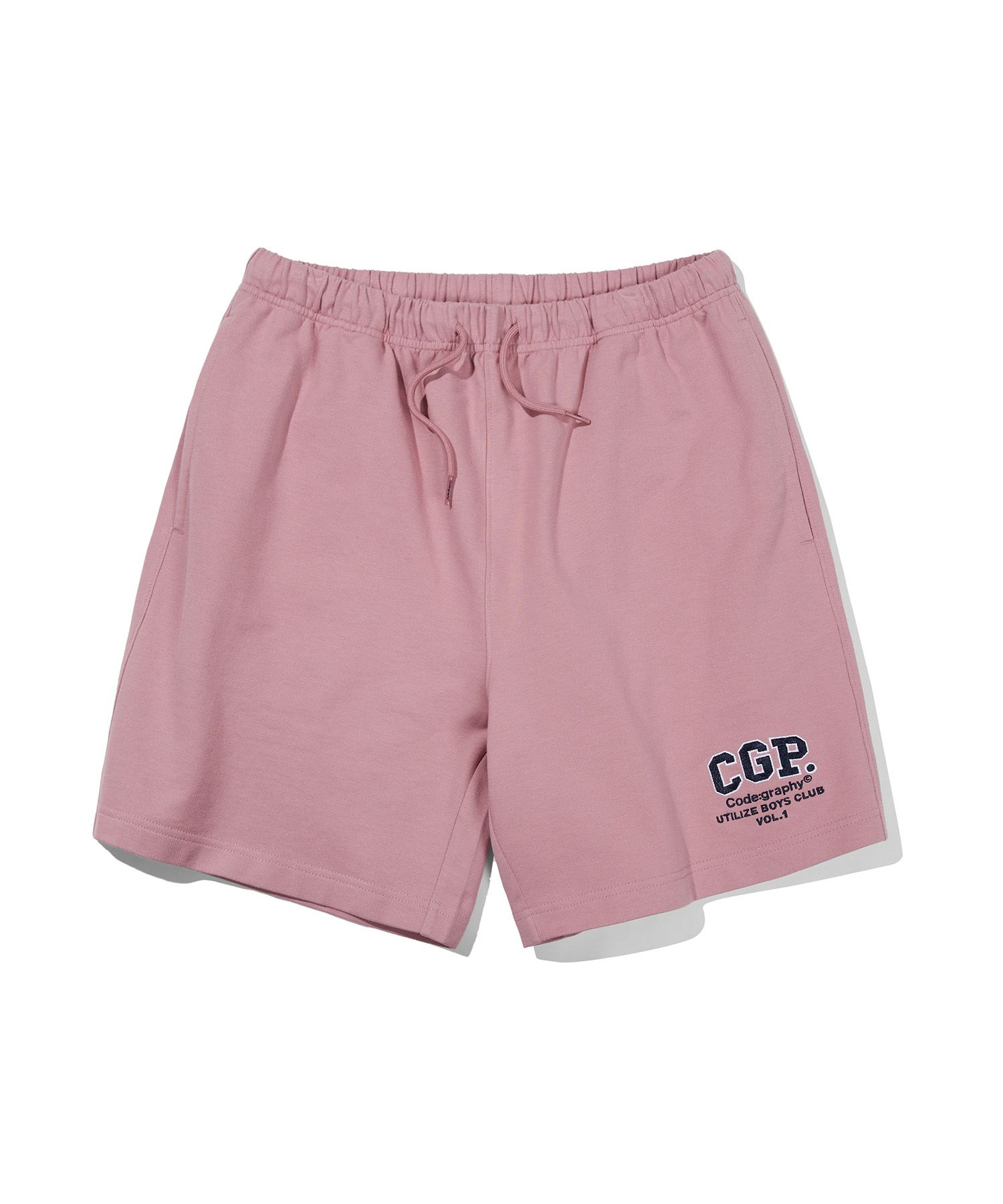 MUSINSA | Codegraphy CGP Arch Logo Training Shorts_Indi Pink