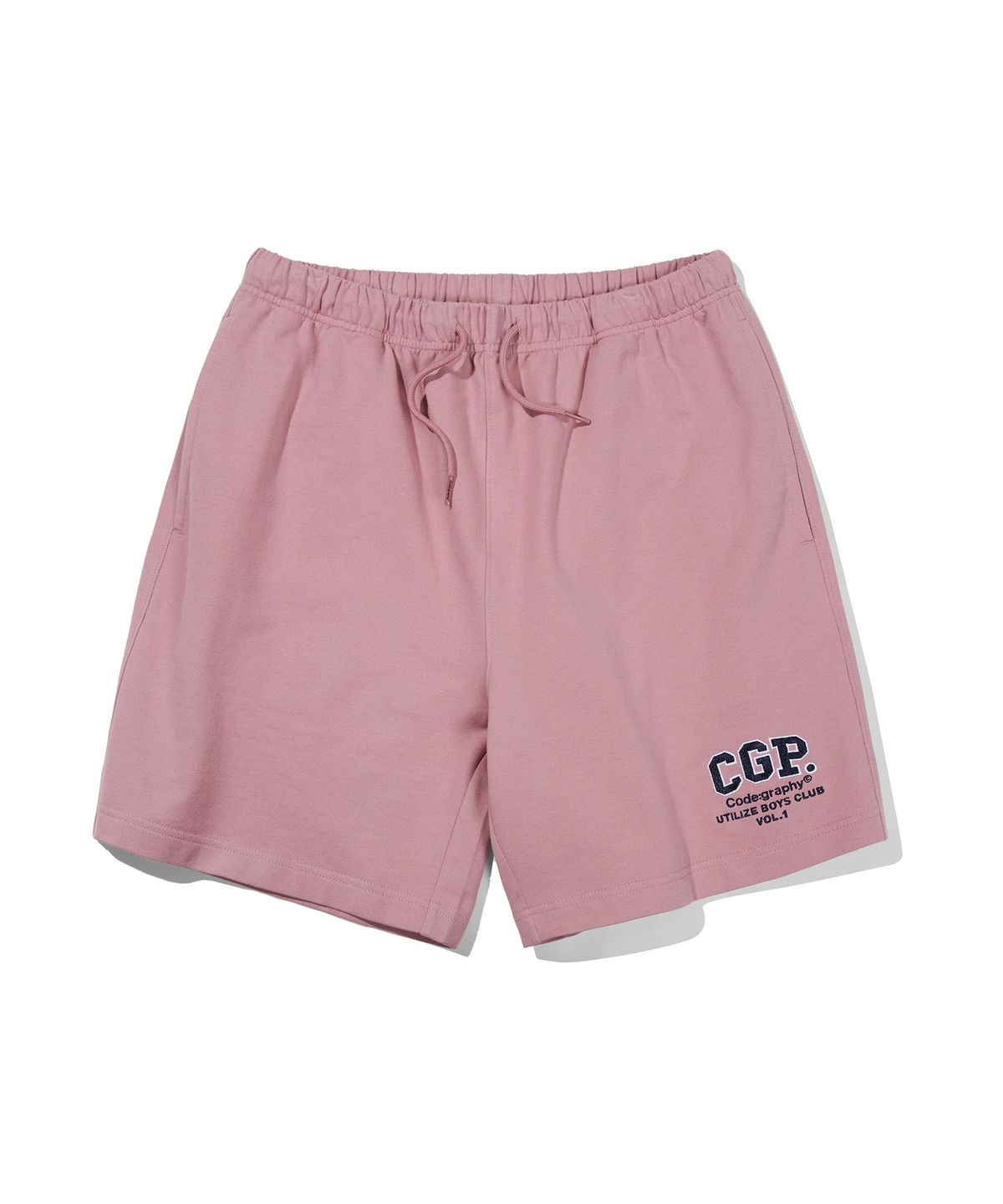 코드그라피(CGP) CGP 아치 로고 트레이닝 쇼츠_인디핑크