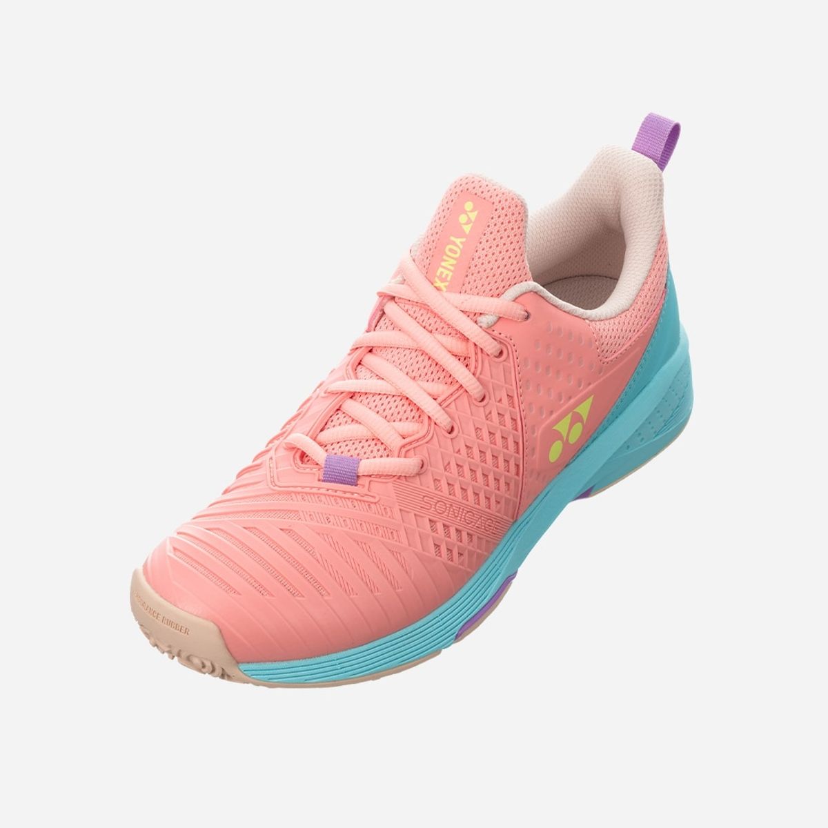 요넥스(YONEX) SHT-S3LACEX (SONICAGE 3 AC LADIES/2023) 여성용 소니케이지 3 테니스화 올 코트 핑크