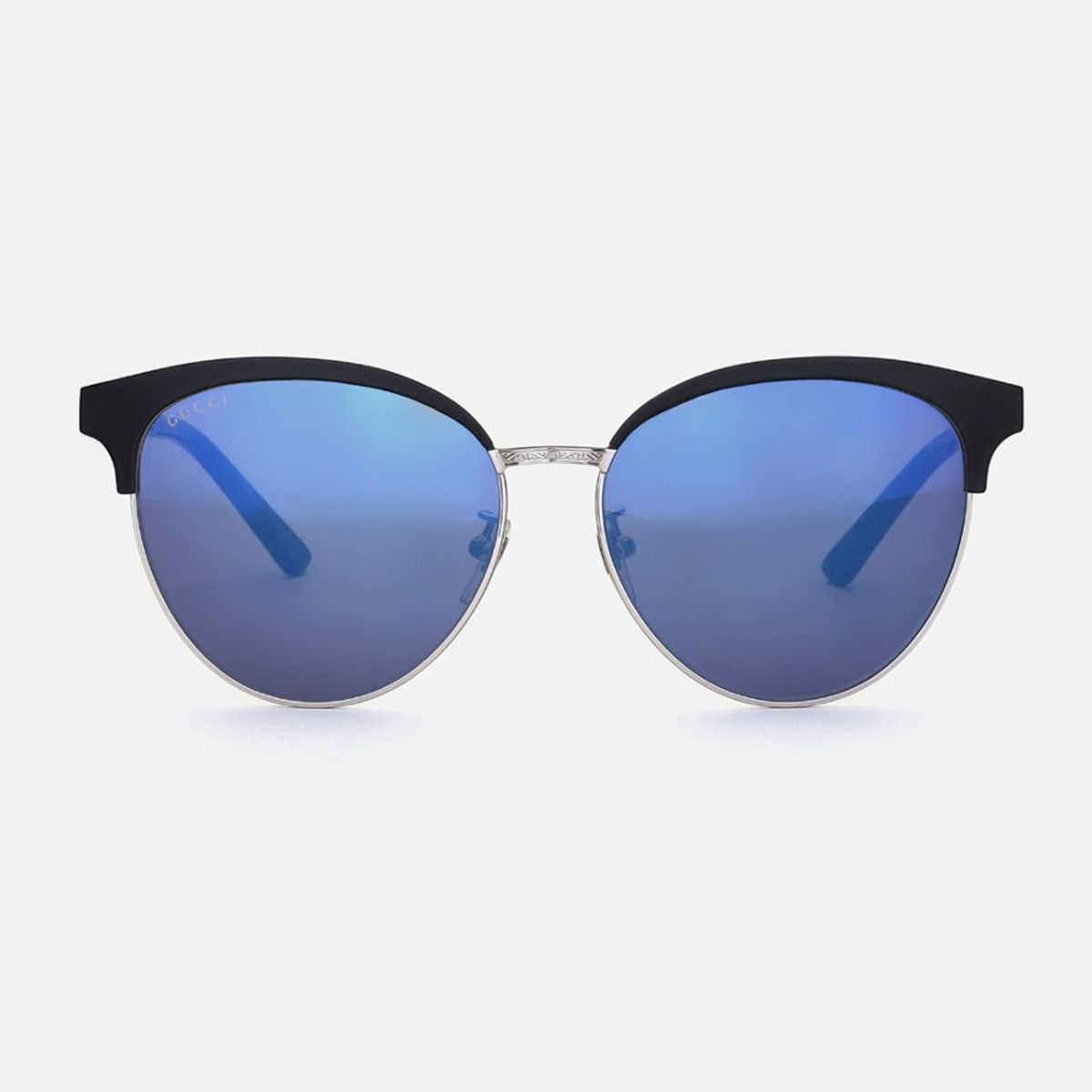 구찌 아이웨어(GUCCI EYEWEAR) GG0074SK 001 (Blue Mirror)
