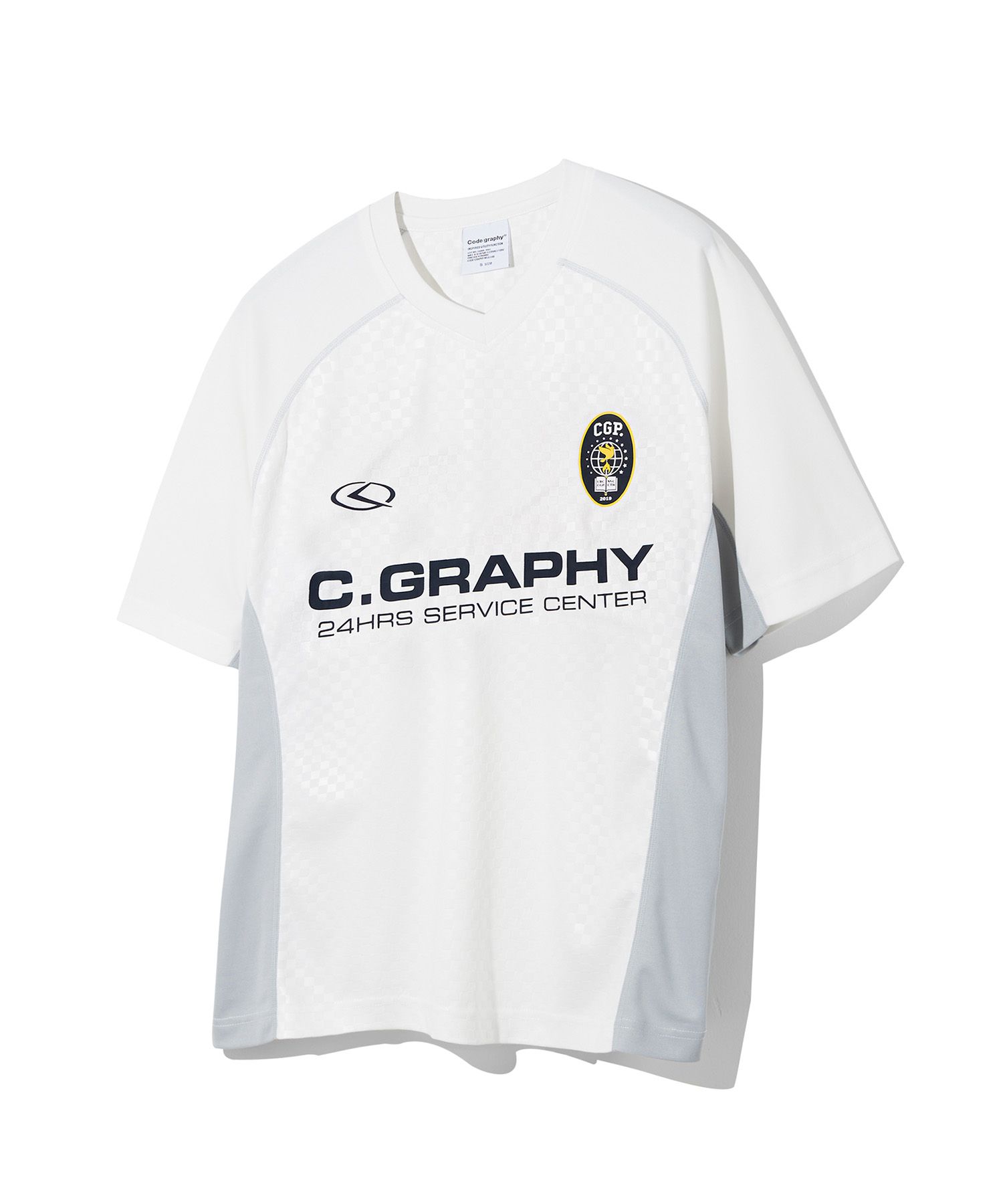 Tシャツ・カットソー Code graphy 24H Sports Short-sleeved jersey T-shirt 5SH039 codegraphy（コードグラフィー）の「24H Sports SHORT SLEEVE