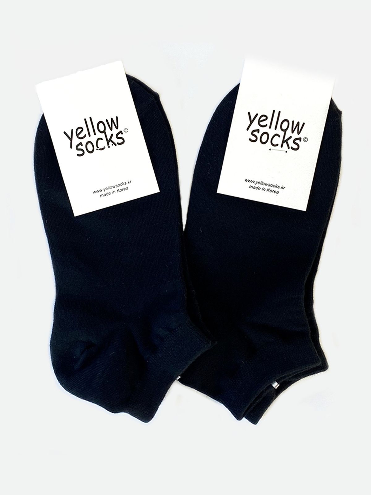 옐로우삭스(YELLOWSOCKS) 앵클삭스 베이직 블랙