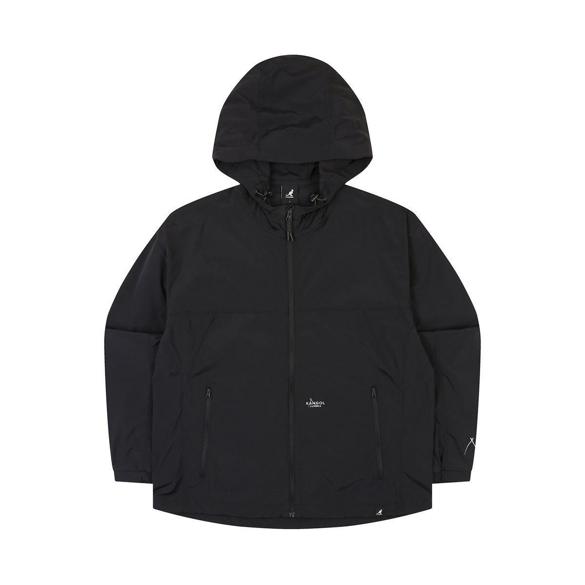 캉골(KANGOL) CBR 스트레치 점퍼 7014 블랙