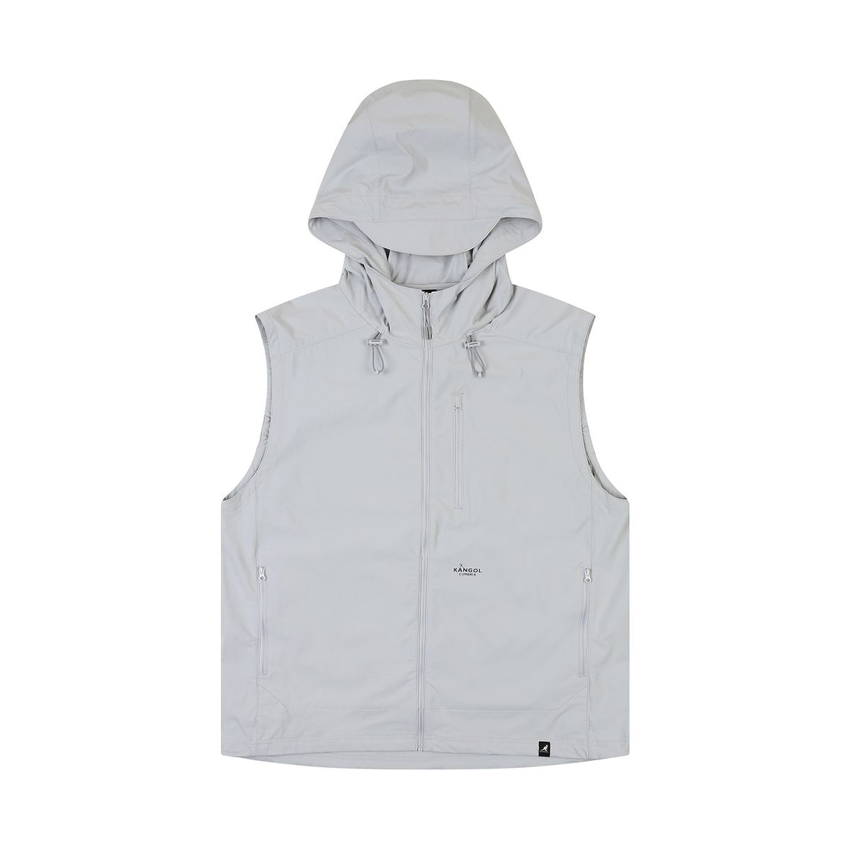 캉골(KANGOL) CBR 익스플로러 후드 베스트 7017 그레이