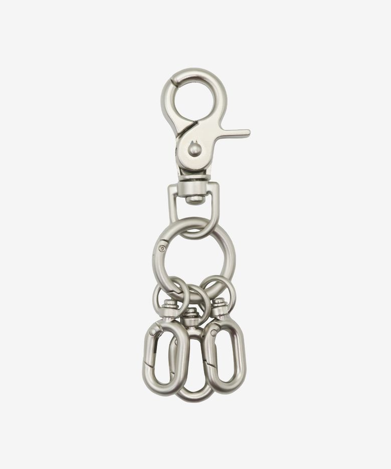 UTILITY KEY RING MATTE SILVER
