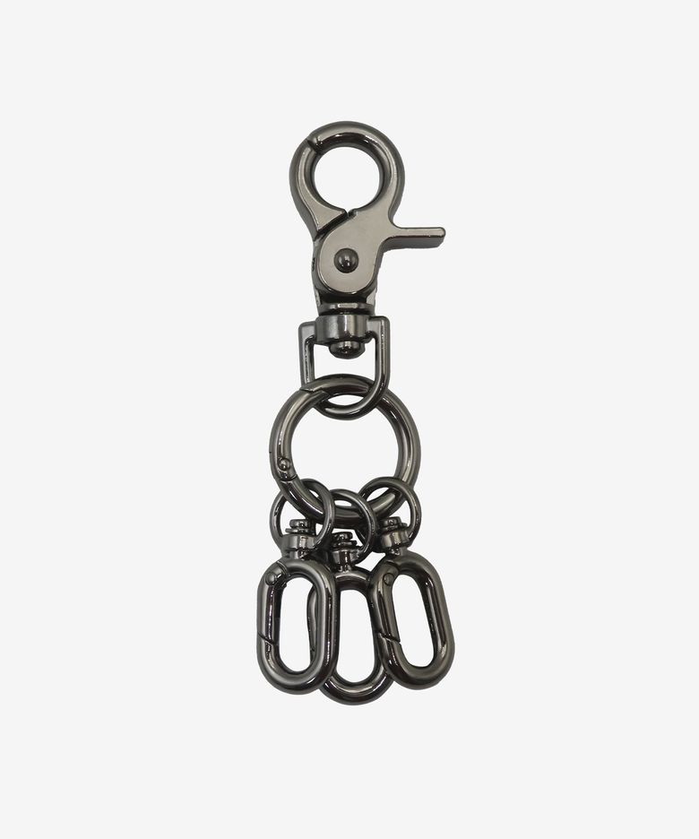 UTILITY KEY RING GLOSSY BLACK