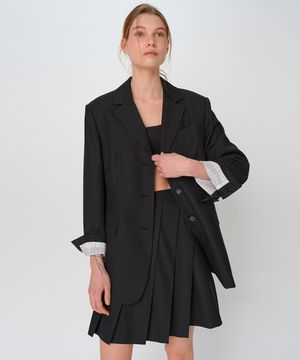 OVERSIZED JACKET / BLACK