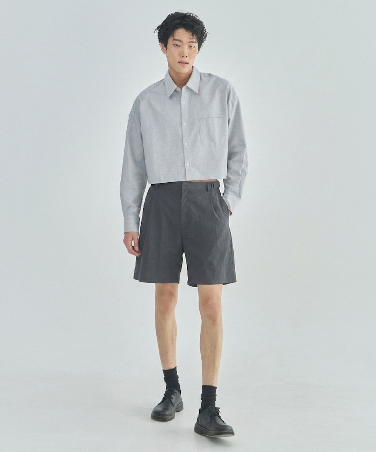 라드에디션(LAD EDITION) 로움 쇼츠_차콜