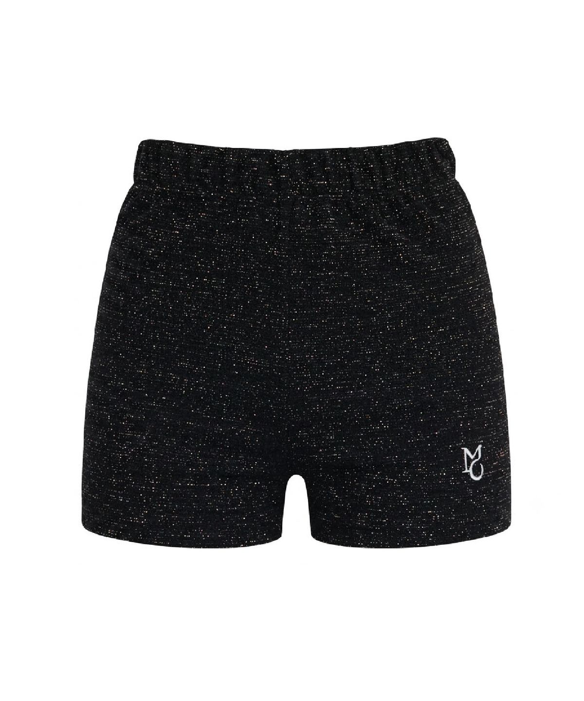 무아르모아(MOIREMOA) Twinkle Micro Shorts-Black