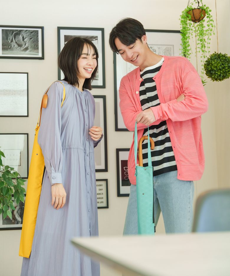 에도 오리지널 장우산 단우산 겸용 토트백 가방