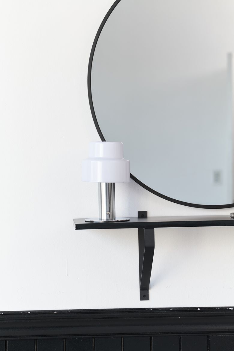 SIGMA CAKE PORTABLE STAND LAMP_SILVER