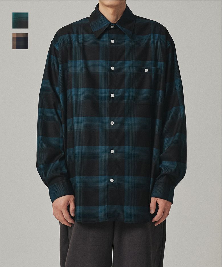 Rayon Check Shirts [2 Colors]