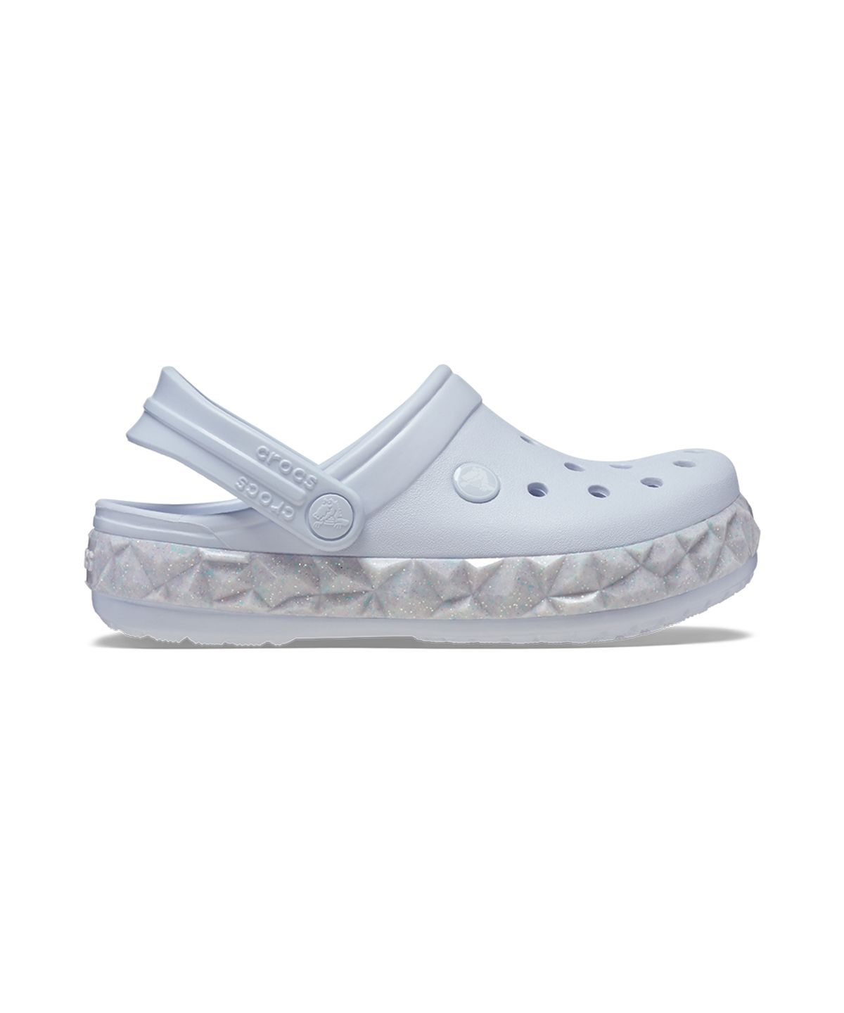 크록스키즈(CROCS KIDS) 유아 크록밴드 지오메트릭 글리터 밴드 클로그 DRS (24SKCL210135)