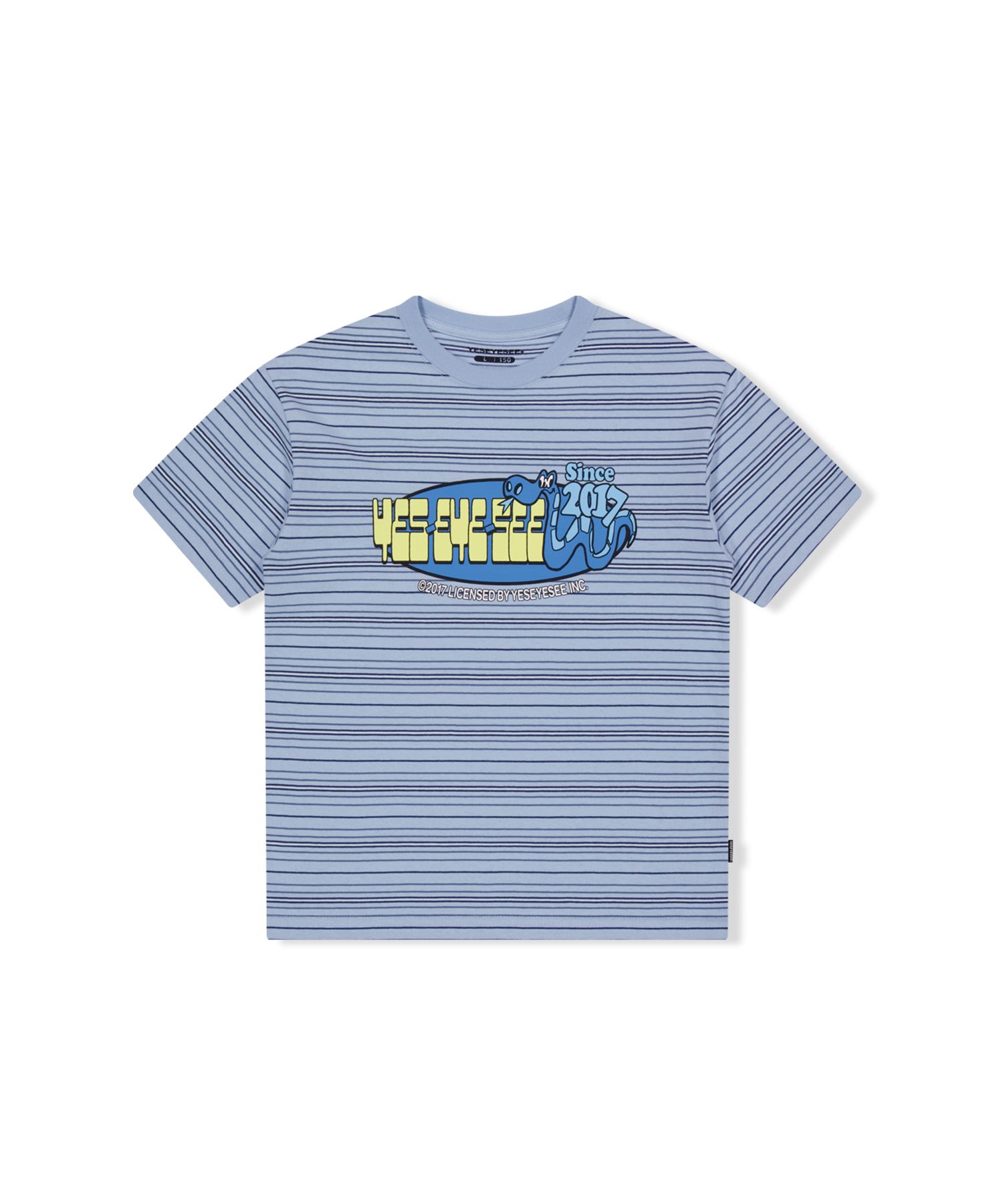 ★2024SS新作★YESEYESEE★SN Billboard Stripe Tee MUSINSA | YESEYESEE SN Billboard Stripe Kids Tee Sky Blue