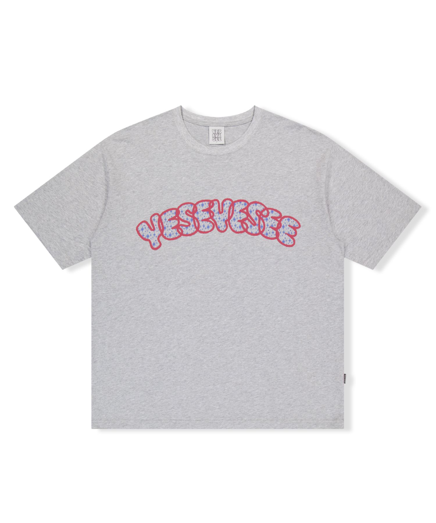 MUSINSA | YESEYESEE Y.E.S Sparkle Tee Grey