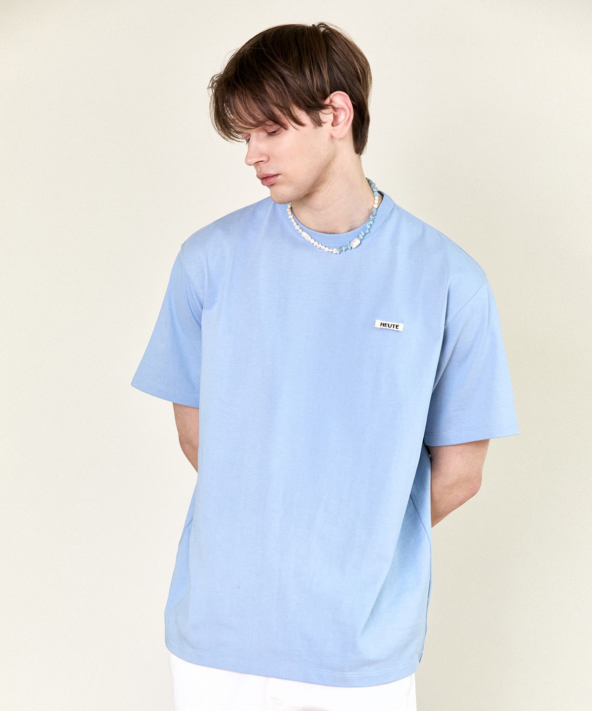 호이테(HEUTE) HEUTE T-SHIRTS (BLUE)