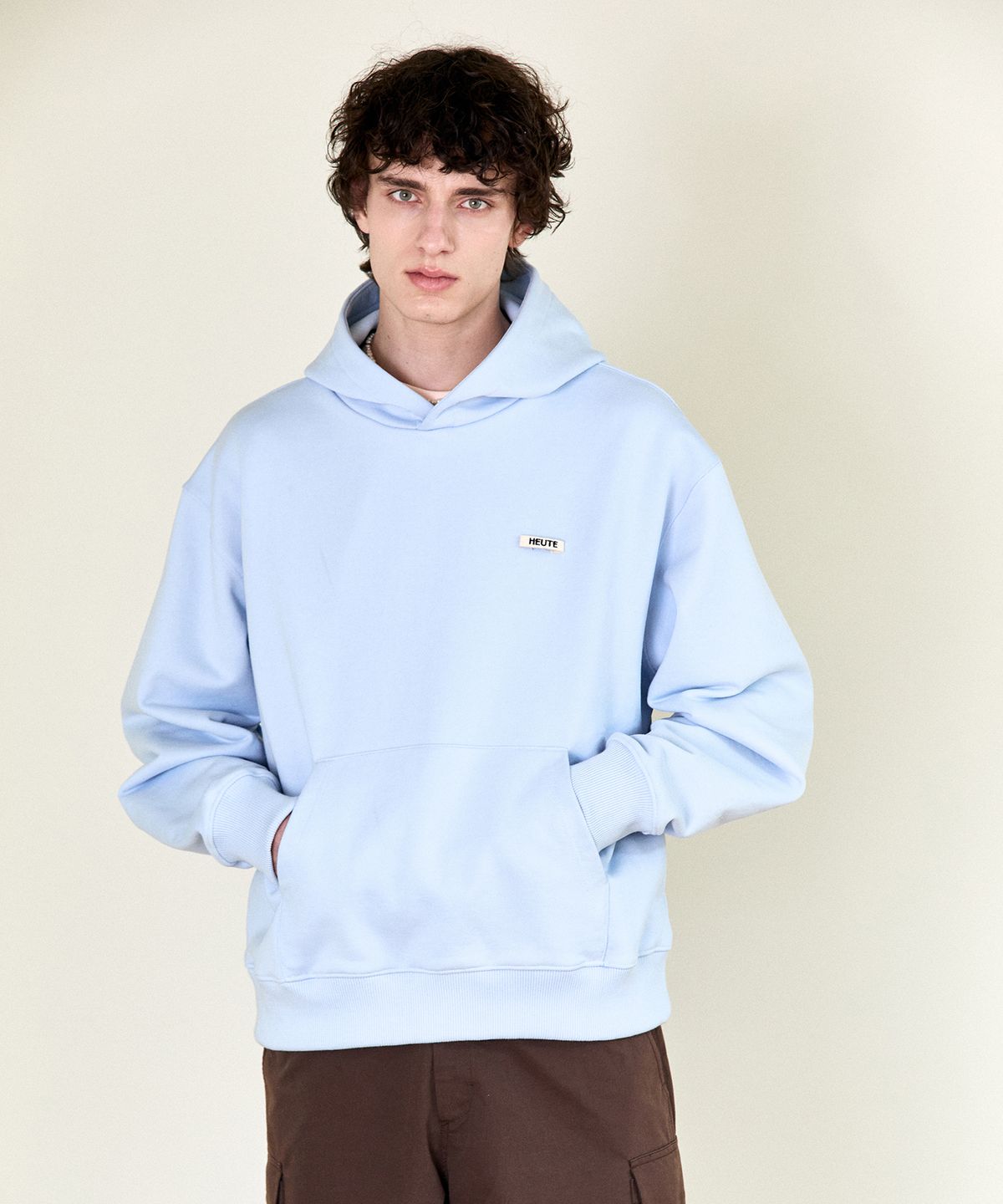 호이테(HEUTE) HET HOODIE SWEATSHIRT (BLUE)