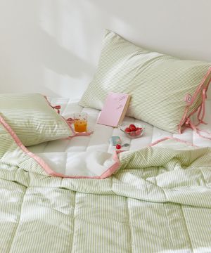 리본케이크 스노우시어서커 양면 여름차렵이불단품(SS/Q) 10종