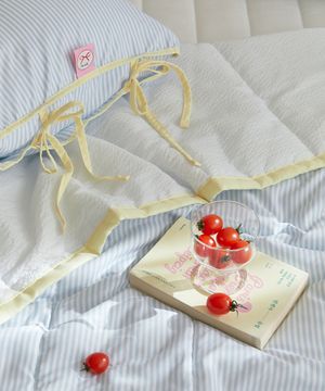 리본케이크 스노우시어서커 양면 여름차렵이불세트(SS/Q/K) 10종