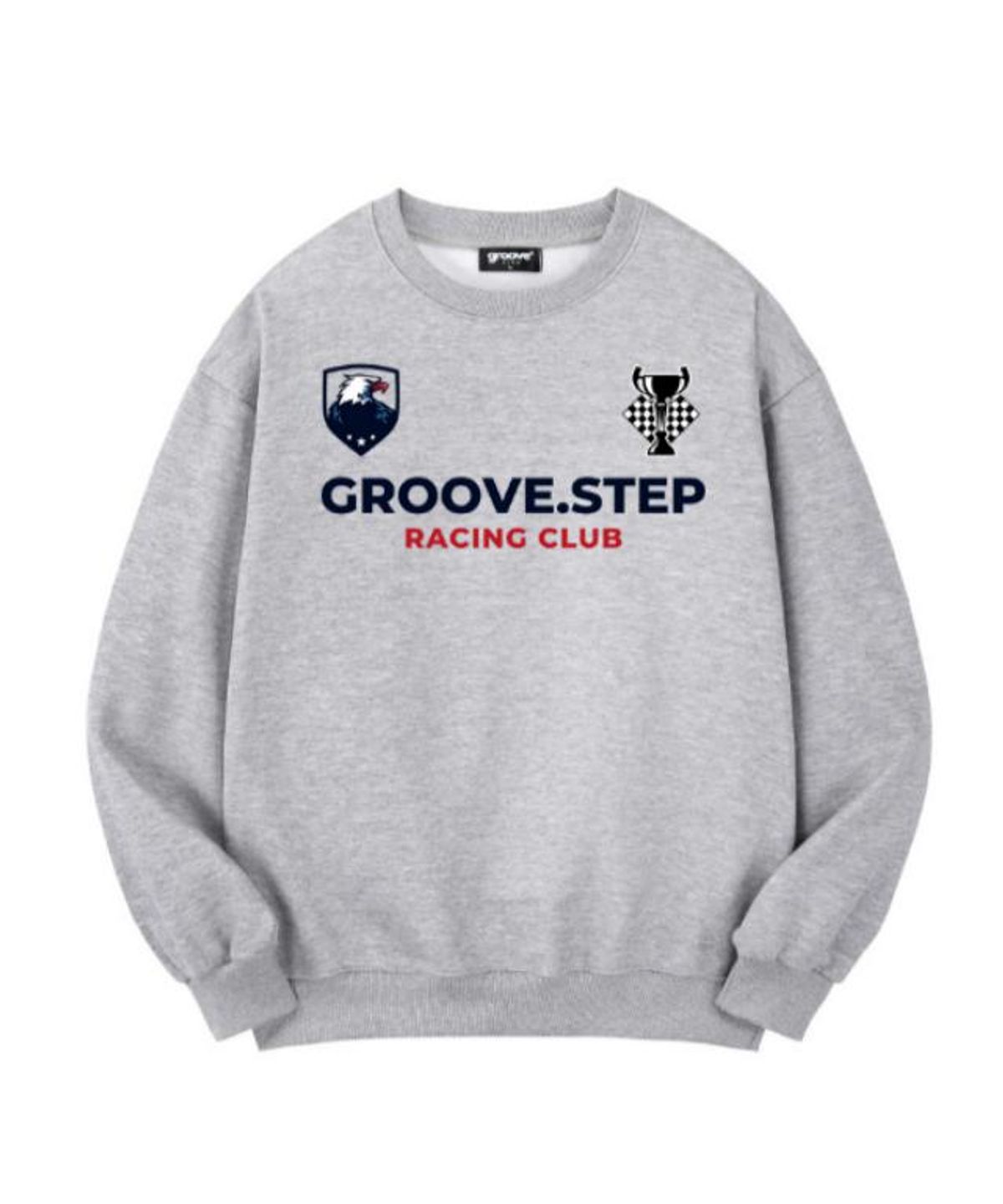 그루브스텝(GROOVESTEP) 아멜리아 오버핏 맨투맨 M0031