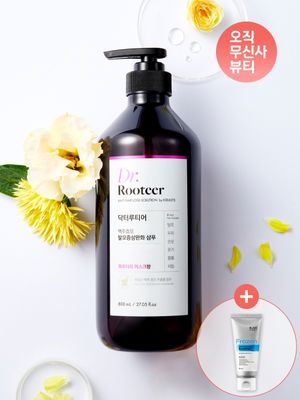 닥터루티어 머스크향 탈모 샴푸 800ml + 블랙포레 탈모 샴푸 60ML 추가 증정