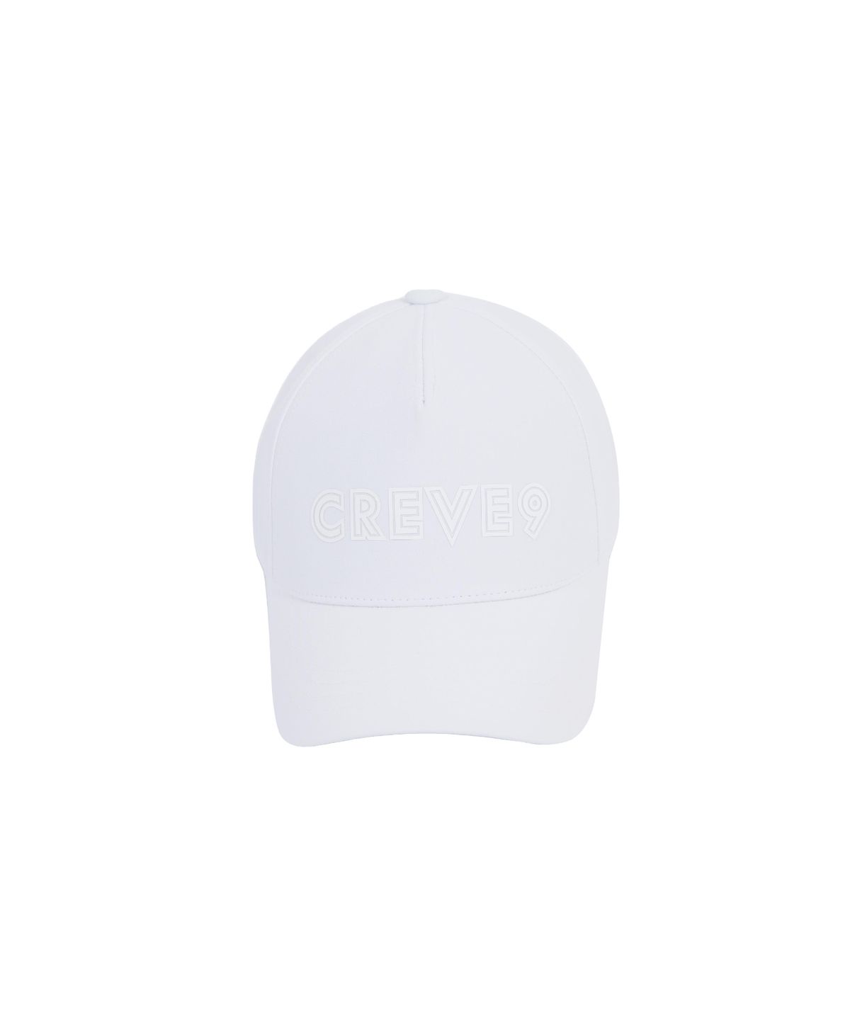 크리브나인(CREVE9) 유니 베이직 로고 볼캡WH