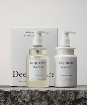 퍼퓸 드 바디 워시 & 로션 듀오세트 [머스키 우드]