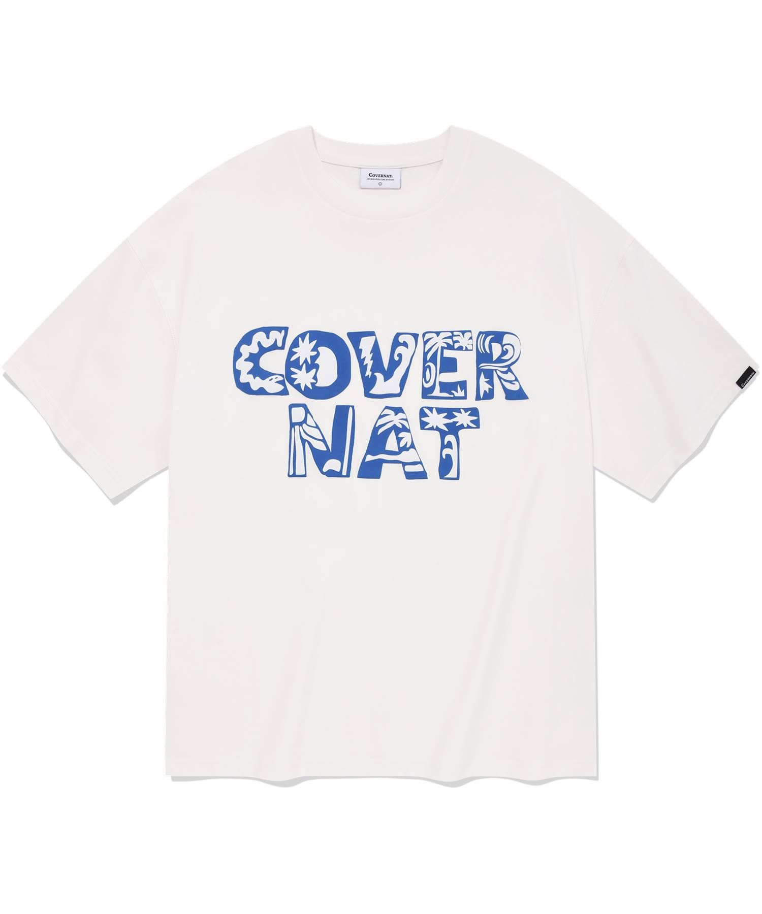 COVERNAT■Tropical Logo T-shirt ■送料込 MUSINSA | COVERNAT Tropical Logo T-shirt White