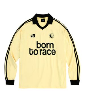 본 트랙 롱슬리브 풋볼 져지 - 옐로우