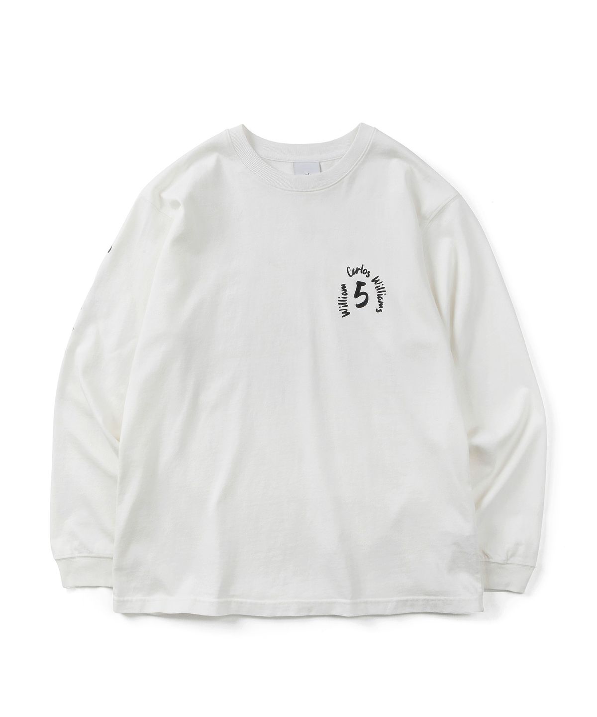 에스파이(ESFAI) WILLIAM L/S TEE (WHITE)